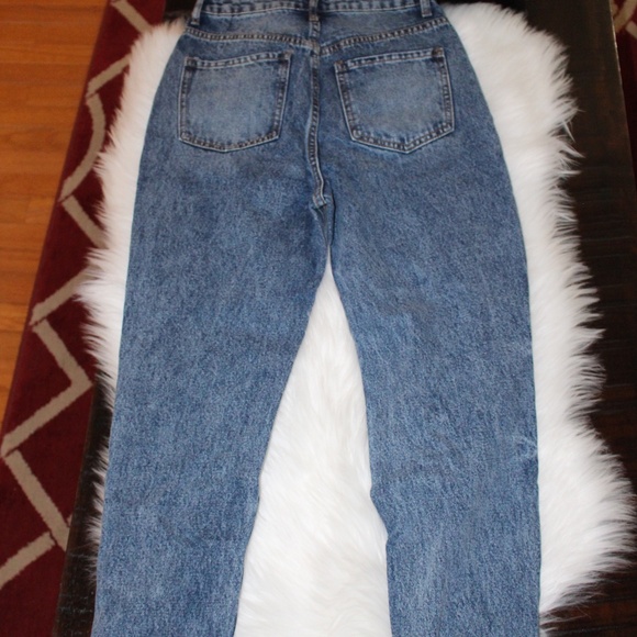 Shein, distressed high waisted jeans  XSmall - Picture 5 of 9
